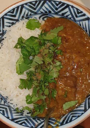 A picture of Beef coconut curry.