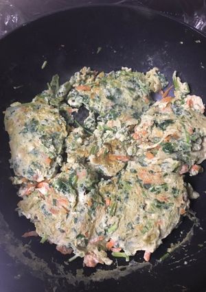 蔬菜炒蛋 的食譜成品照片