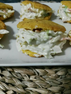 Una foto de Arepas