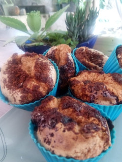 Una foto de Muffins saludables sin harina refinada