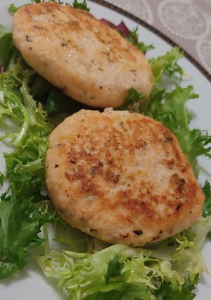 Una foto de Hamburguesas de salmón
