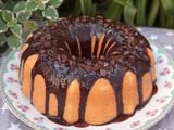 ⭐Budín con baño de chocolate fácil⭐ sin horno