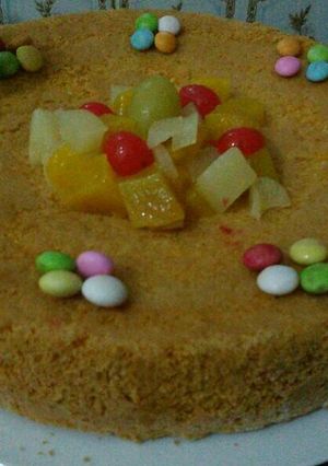 صورة لوصفة كيك اسفنجي