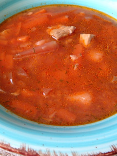 Borscs leves recept fotója