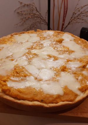 Una foto de Tarta de Zapallo y Pollo (con masa casera)