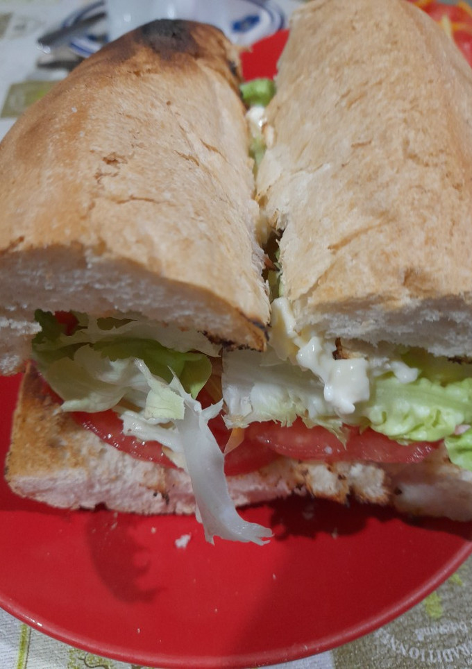 Una foto de Chacarero de hamburguesa