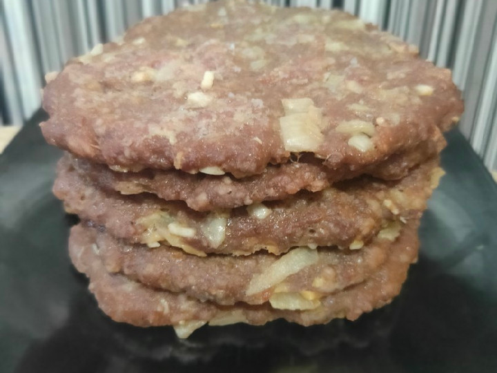 Wajib coba! Resep praktis memasak Patty burger home made  istimewa