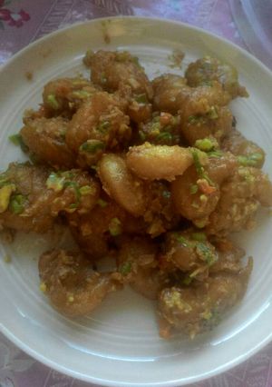 Foto resep Udang Saus Telor Asin