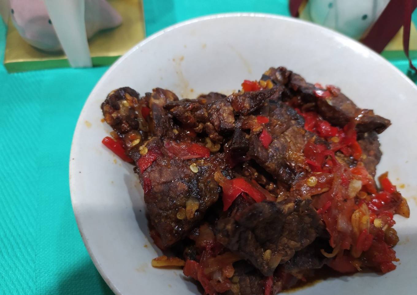 Balado paru sapi