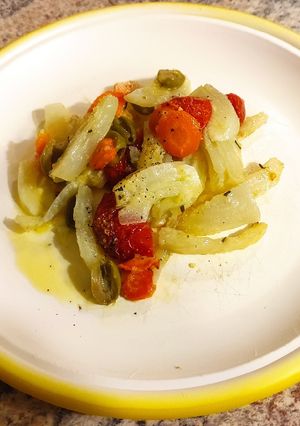 Foto di Verdure gratinate alla mediterranea