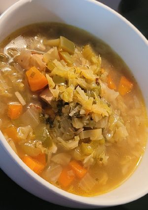 صورة لوصفة Cabbage Soup سوب لهانه