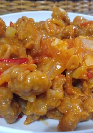 Foto resep Sapi asam manis