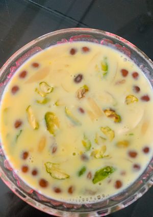 કેસર દૂધપાક રેસીપી મુખ્ય ફોટો