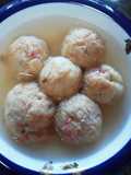 Akashiyaki-Style Takoyaki in Dashi Broth