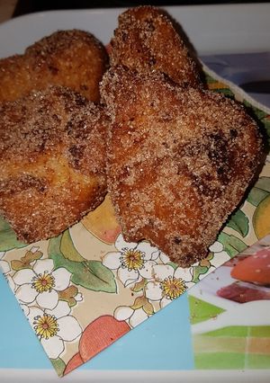 Túrós fánk cukorbundában recept fotója