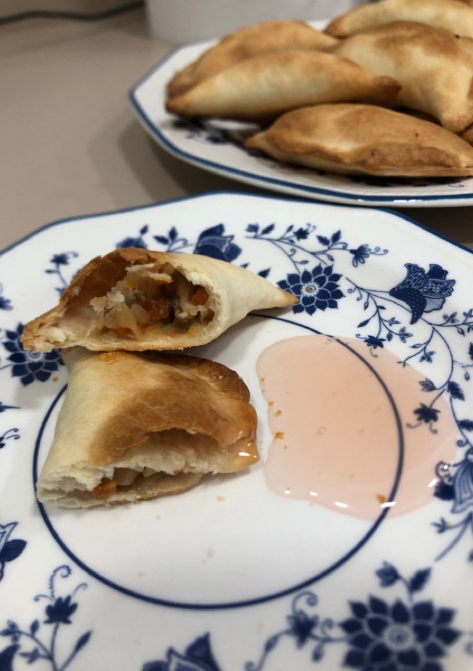 Una foto de Empanadillas primavera
