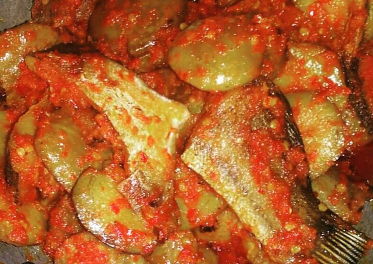 Balado jengkol gabus #bantumantenbaru