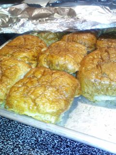 A picture of White Castle Hamburger Sliders.