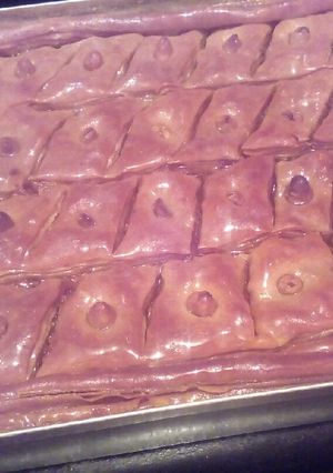 صورة لوصفة بقلاوة سهلة ونتيجة روعة
