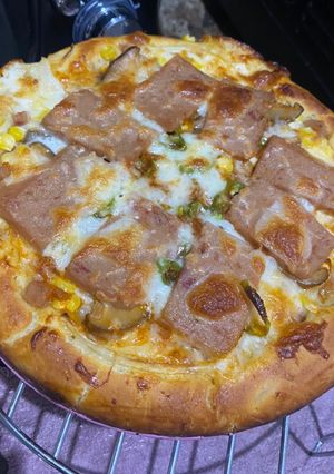 Foto resep Pizza kornet dengan oven