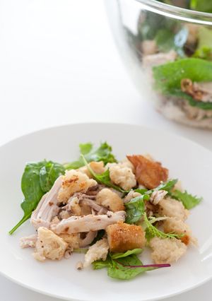 Una foto de Ensalada de pollo