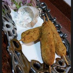 A picture of Chap kabab.