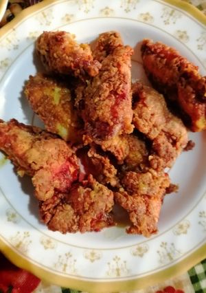 صورة لوصفة دجاج كرسبي