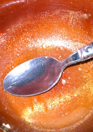 A picture of fish stew.