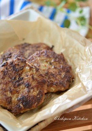 A picture of Delicious Hamburger Patties.