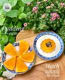 Ăn dặm- pudding cam, thạch cam mix sữa chua