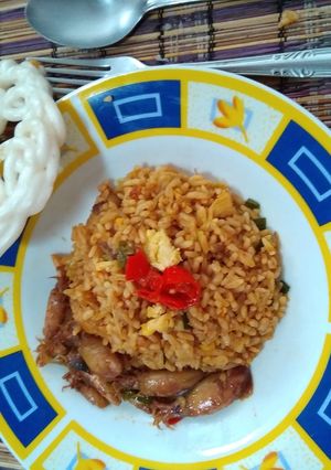 Foto resep Nasgor tumis cumi asin
