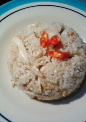 Foto resep Nasi goreng jamur pedas #BikinRamadhanBerkesan 10