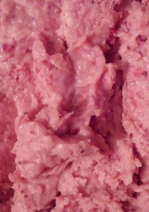 Una foto de Helado de Frutilla