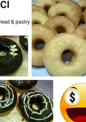 Foto resep Donat + teknik mencetak