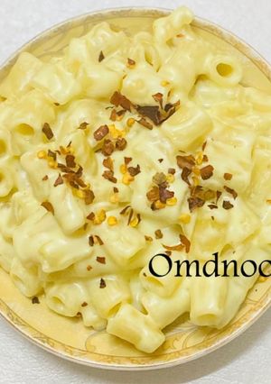 صورة لوصفة مكرونه بالجبن 🧀🍜