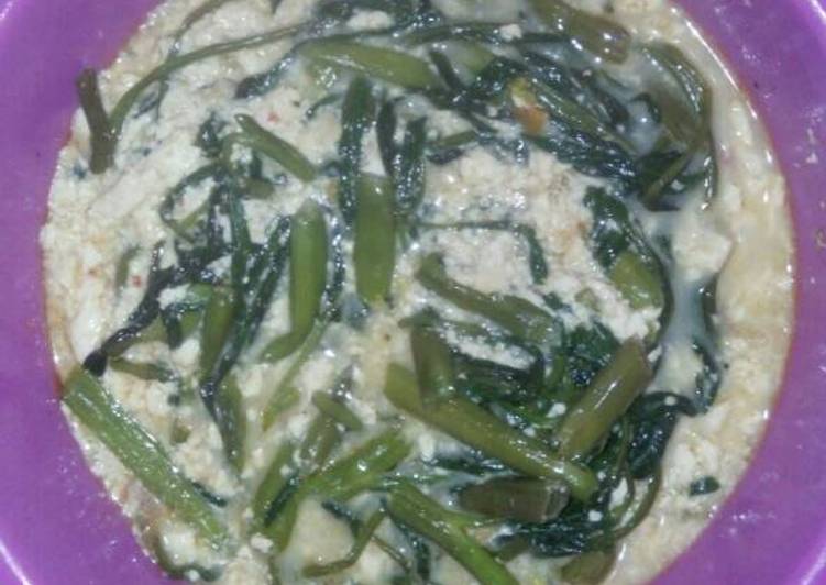 Sayur Kangkung Kuah Tahu