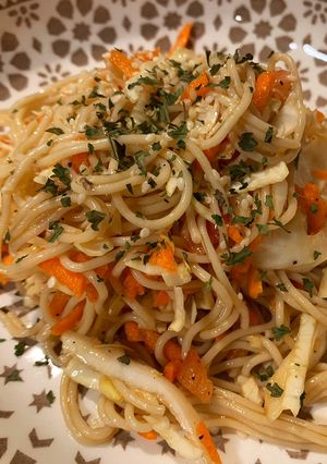 A picture of Bobeccan Organic Ramen Cabbage Salad.