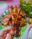 Chân gà nướng xả ớt