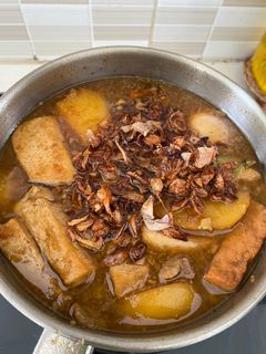 Foto resep Semur Daging Tahu Kentang Telur
