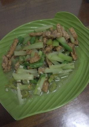 Foto resep Tumis Labu Siam dan Tempe