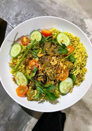 Foto resep Nasi Mandhi Kambing