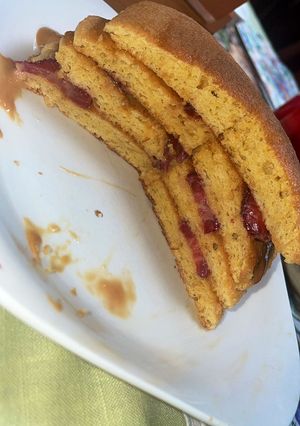 Una foto de Hot cakes esponjosos