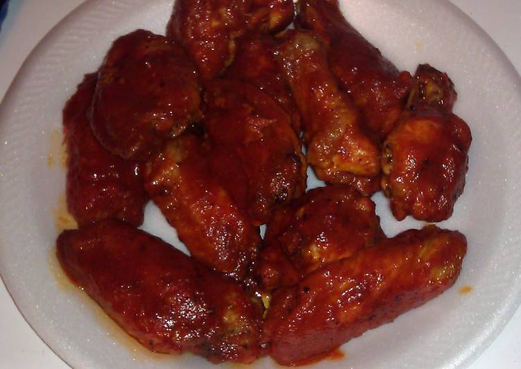 Award-winning Baked Hot Wings