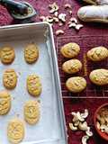 Arrowroot and Whole Wheat and Cashew cookies or biscuits