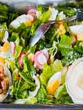 ซีซ่าสลัดแบบแฮ็คผักที่ชอบก็ใส่🥗Ceasar Salad 🍞🥗