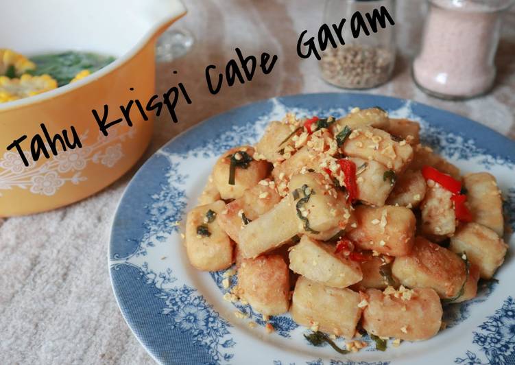 Tahu Krispi Cabe Garam