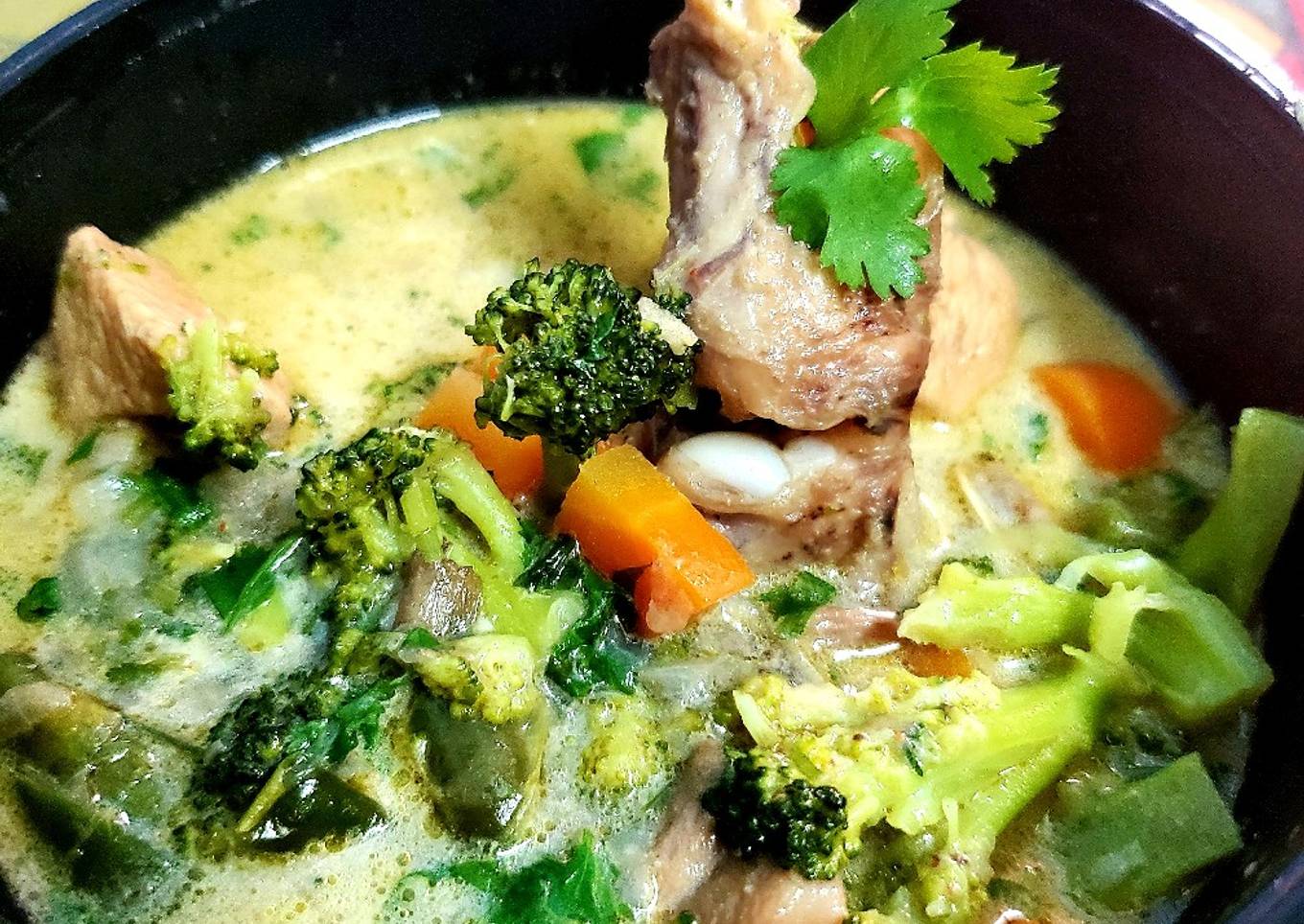A healthy chicken casserole