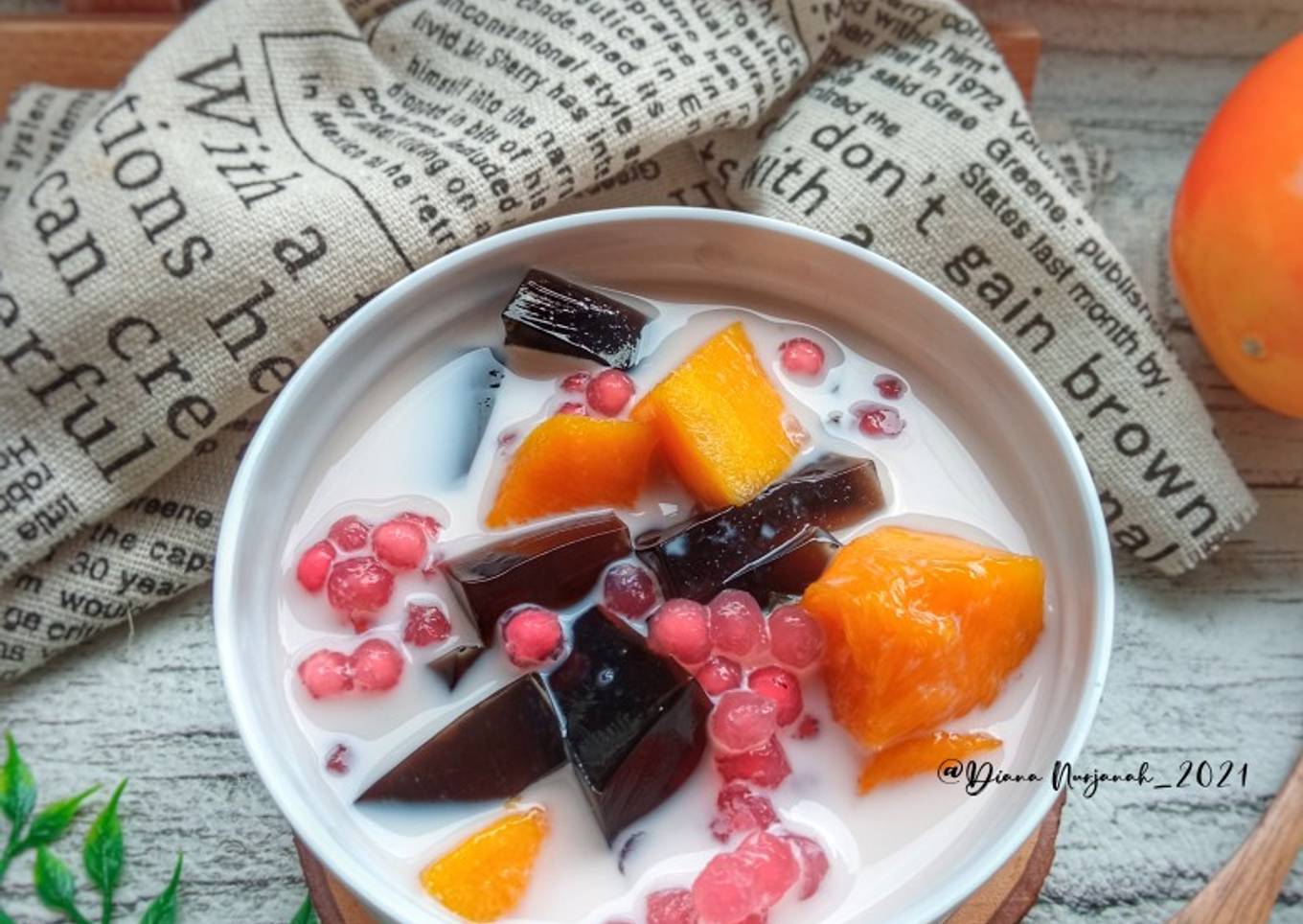 Es Mangga Jelly Sagu Mutiara