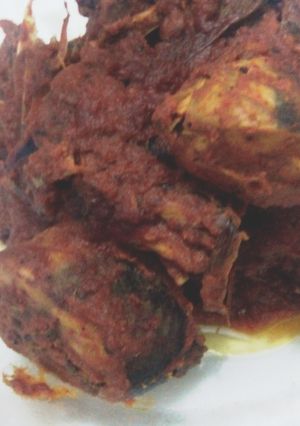 Foto resep Rendang ikan tongkol