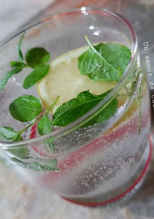 Une photo de Eau pétillante aromatisée 🍹